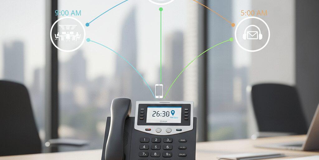 Soorten tijdsgebaseerde routering bij VoIP-systemen