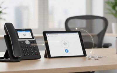 Hoe werkt voicemail to email bij VoIP?