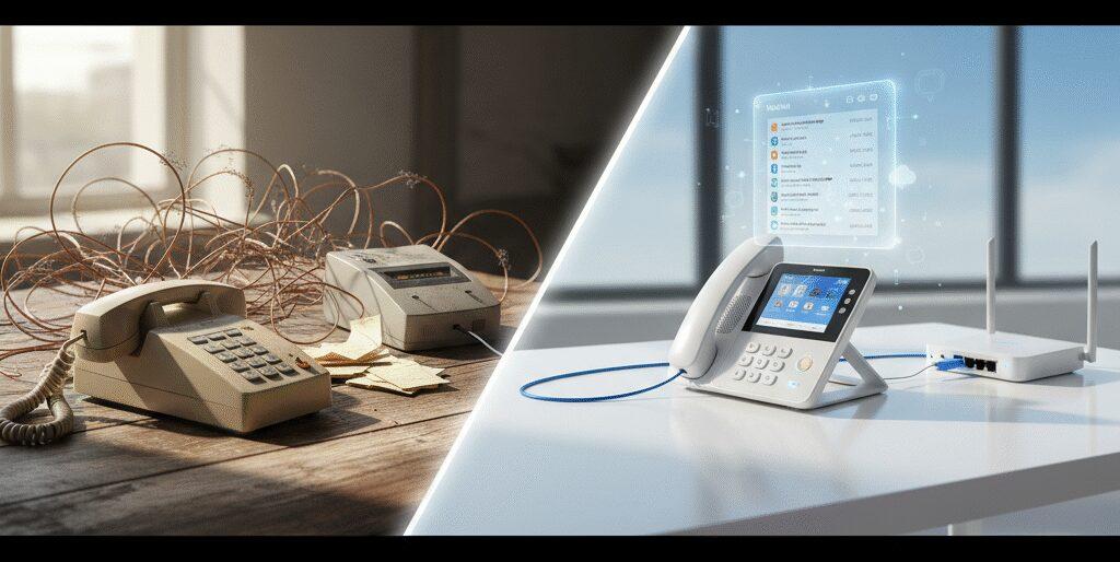 Stappen: Van traditionele voicemail naar VoIP-voicemail