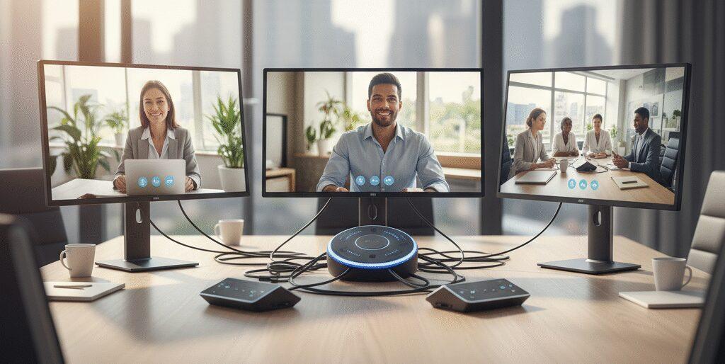 Heb je ooit gewenster met je team te kunnen overleggen alsof jullie samen in één kamer zitten, ook al is iedereen verspreid over verschillende locaties? Welkom in de wereld van VoIP conference calling! VoIP, kort voor ‘Voice over Internet Protocol’, maakt gebruik van het internet om spraaksignalen te verzenden, waardoor&hellip;