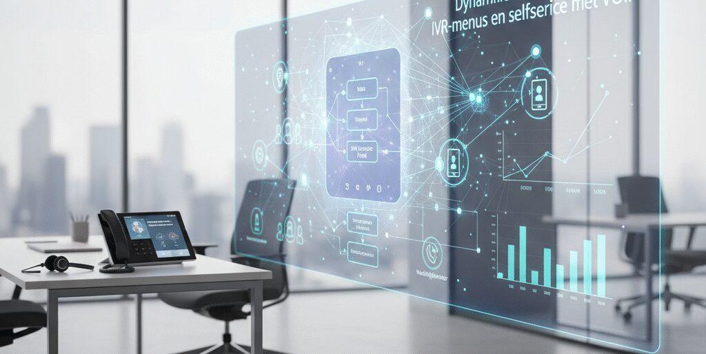 Dynamische automatisering: IVR-menus en selfservice met VoIP