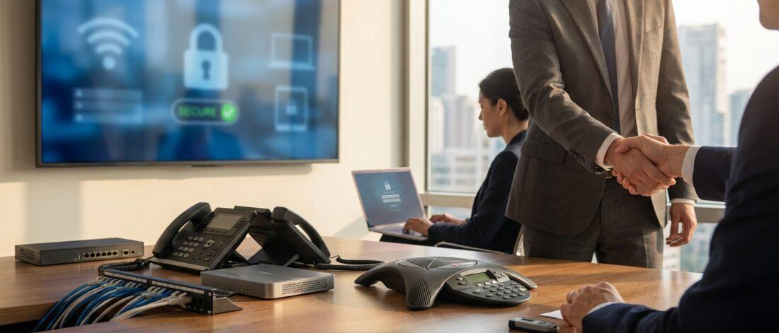 Met goede VoIP security houd je alle telefoongesprekken veilig en betrouwbaar. Cybercriminelen liggen op de loer, juist nu steeds meer bedrijven kiezen voor bellen via internet. Slimme beveiliging van je VoIP-verbinding beschermt tegen fraude, afluisteren en datalekken. Doe je dat goed, dan sta je direct sterker tegenover klanten, medewerkers én&hellip;