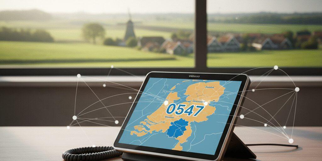Waarom kiezen voor netnummer 0547 voor je bedrijf in Goor