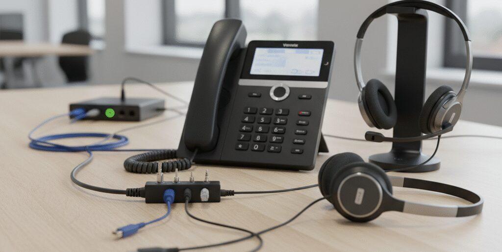 Wanneer je overstapt op VoIP bellen, wil je natuurlijk dat je telefoon en headset samen goed werken. Compatibiliteit tussen VoIP telefoons en headsets draait om meer dan alleen de juiste stekker. Denk aan aansluiting via USB, Bluetooth, of een speciale aansluiting zoals RJ9. Het gaat erom dat je zonder gedoe&hellip;