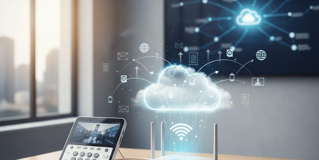 Je bent vast benieuwd waarom steeds meer bedrijven overstappen naar bellen via de cloud in plaats van met gewone telefoons. Cloudtelefonie, ook wel bekend als VoIP of internetbellen, maakt bellen mogelijk via een internetverbinding in plaats van een traditionele telefoonlijn. Hierdoor heb je geen fysieke telefooncentrale meer nodig, maar beheer&hellip;