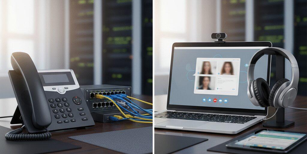 Ben je benieuwd wat het verschil is tussen VoIP en Skype bellen? Je hoort vast vaak deze termen als je met zakelijke telefonie, online bellen of internettelefonie te maken hebt. Toch zijn er flinke verschillen. Bij VoIP (Voice over IP) gebruik je een breedbandverbinding om elk telefoongesprek via internet te&hellip;