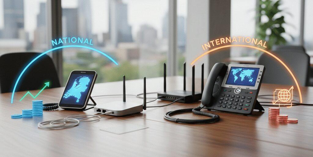 Verschil tussen nationale en internationale VoIP bundels uitgelegd