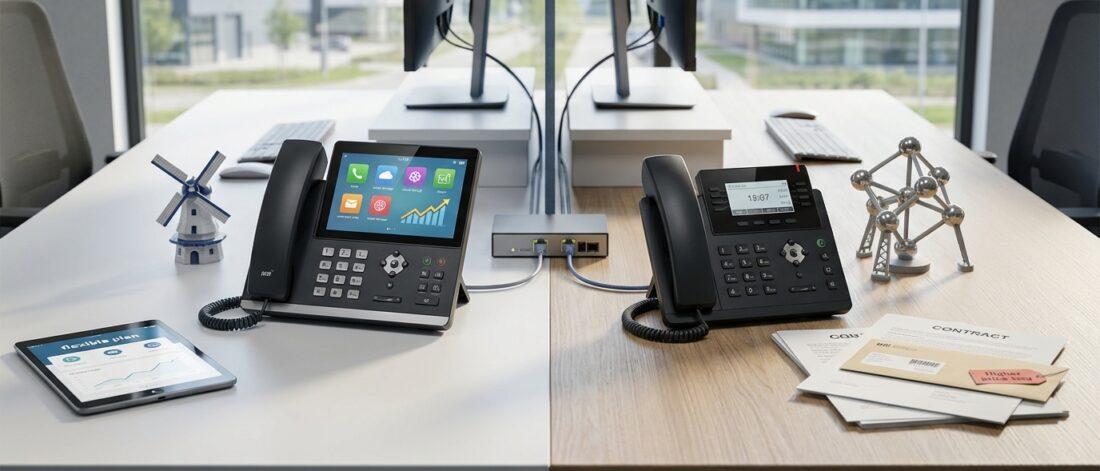 Zodra je VoIP als telefonie-oplossing overweegt, vallen meteen de contrasten tussen deze landen op. In Nederland zijn VoIP abonnementen vaak scherp geprijsd, flexibel en rijk aan functies zoals onbeperkte belbundels, geïntegreerde cloud-opslag en eenvoudige schaalbaarheid voor bedrijven. In België ligt de nadruk iets meer op betrouwbaarheid en regelgeving. Veel Belgische&hellip;