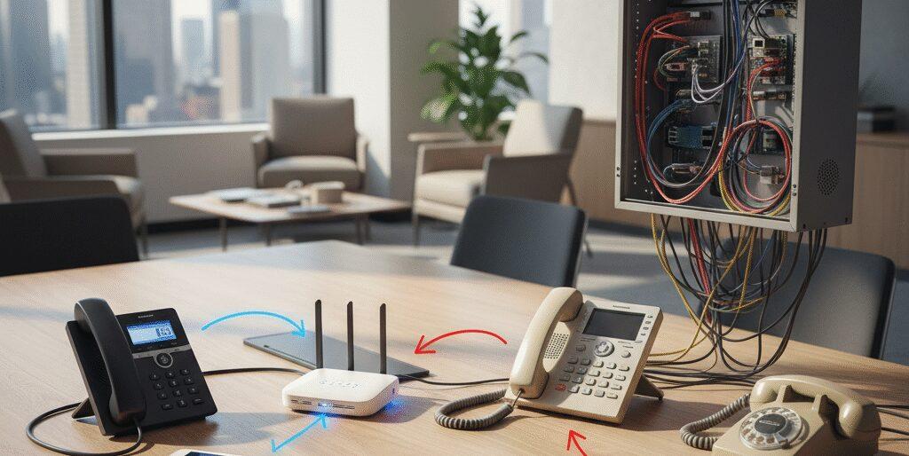 Wil je weten wat de verschillen zijn tussen VoIP en een traditionele centrale? Je bent echt niet de enige, want steeds meer bedrijven en particulieren vragen zich dit af. VoIP-telefonie werkt via het internet, terwijl de traditionele telefooncentrale gebruikmaakt van koperdraden en fysieke telefoonlijnen. Daardoor zijn de kostenstructuur, de installatie&hellip;