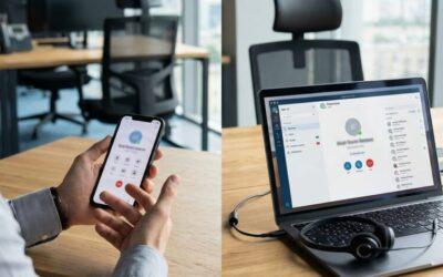 Wat zijn de verschillen tussen mobiele en desktop VoIP apps?