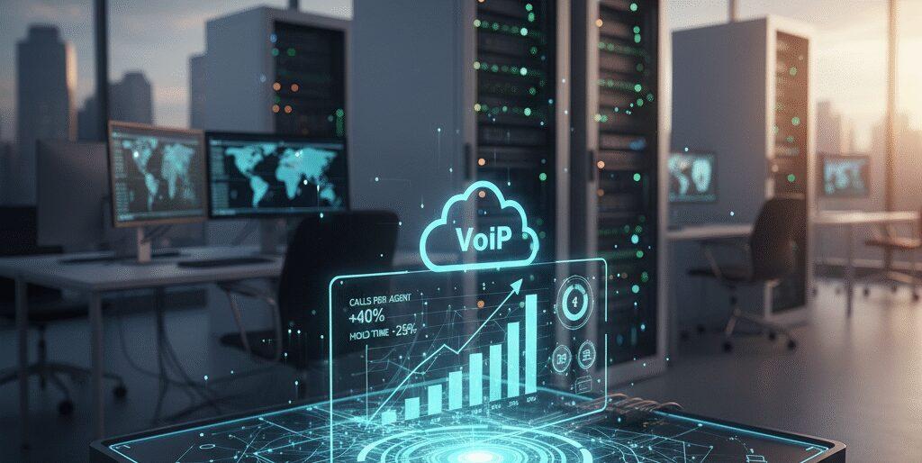 Hoe VoIP technologie de efficiëntie in callcenters verhoogt
