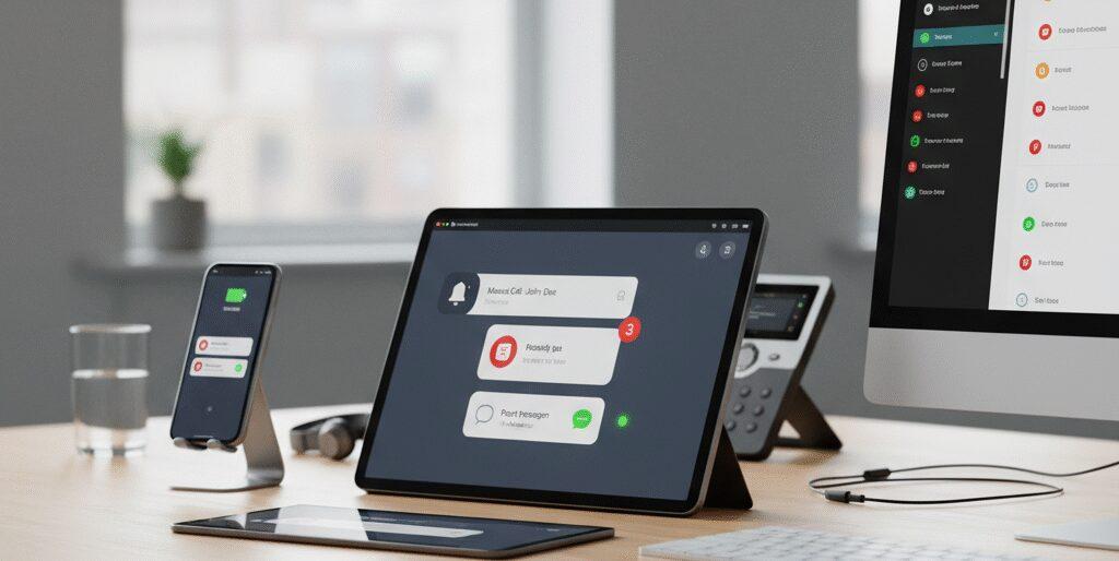 Soorten notificaties in VoIP apps: Push, badge & meer