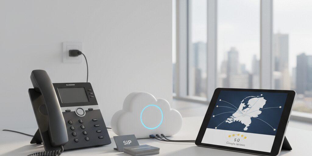 Met Zakelijke telefonie vaste lijn van Flexa Voip maak je bellen simpel en slim.​ Wij leveren een cloud telefooncentrale met VoIP voor bereikbaarheid in Nederland en Belgie.​ Google reviews vijf uit vijf.​ Kies nummerbehoud, SIP trunk of PBX, met wachtrij, keuzemenu, voicemail, gespreksopname en Teams koppeling.​ Bel via vaste toestellen,&hellip;