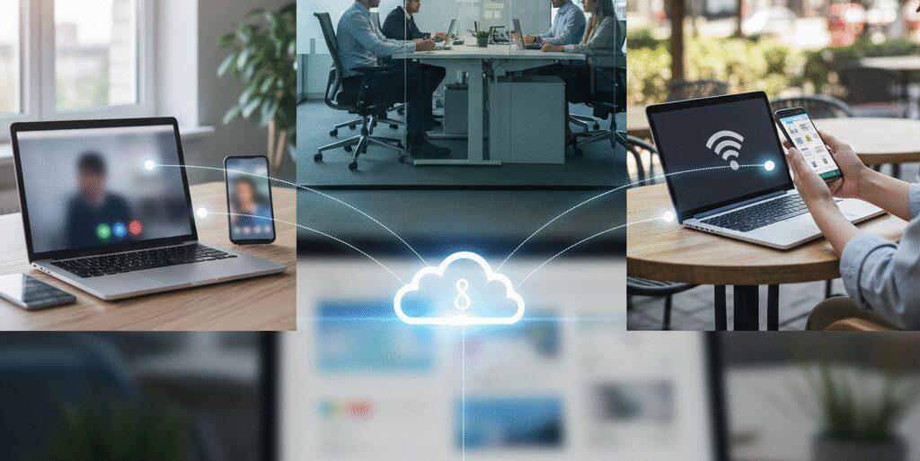Je wilt overal bereikbaar zijn, of je nu thuis werkt, op kantoor zit of onderweg bent. Met VoIP apps als Skype, Zoom, WhatsApp, Teams en Google Voice bel je eenvoudig via internet vanaf je mobiel of laptop, zonder gedoe met vaste lijnen. Zo blijf je flexibel en bespaar je kosten&hellip;