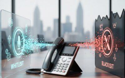 Hoe werkt blacklisting en whitelisting bij VoIP?
