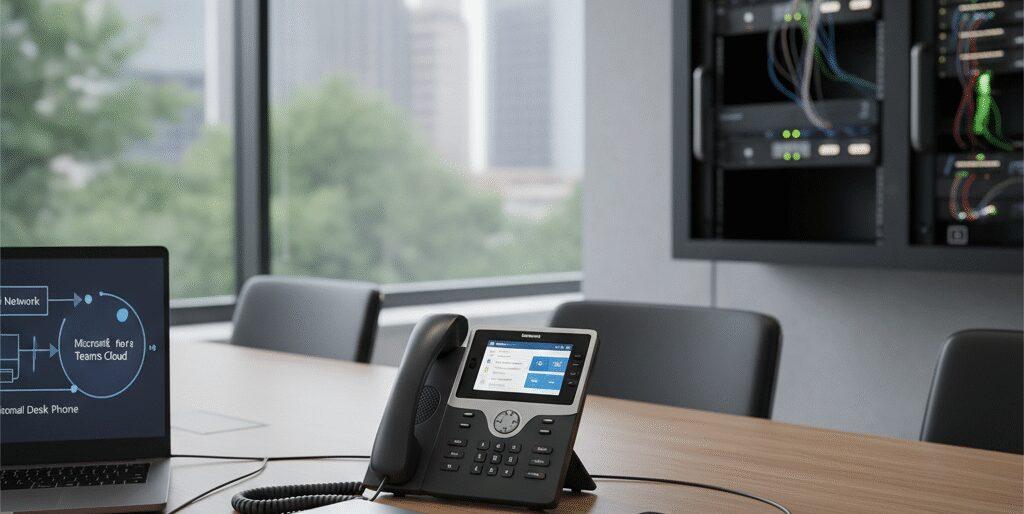 Wil je weten hoe je vaste telefonie en Microsoft Teams makkelijk samenbrengt? Hoe werkt een VoIP integratie met Microsoft Teams in de praktijk eigenlijk? Met VoIP (Voice over IP), Direct Routing en professionele telefoonsystemen kun je eenvoudig bellen en gebeld worden via Teams alsof je op kantoor bent. Dit werkt&hellip;