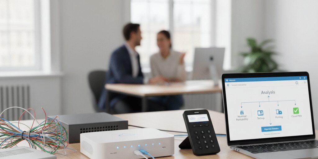 Zoek je Hosted telefonie overstappen hulp die echt werkt, zonder gedoe. Wij regelen je overstap met cloud telefonie en VoIP, van analyse tot livegang. Denk aan nummerbehoud en nummerportering, cloud telefooncentrale, SIP trunk, Teams koppeling, CRM integratie, IVR, wachtrijen, voicemail naar e mail, failover, beveiliging en duidelijke afspraken. Jij belt&hellip;