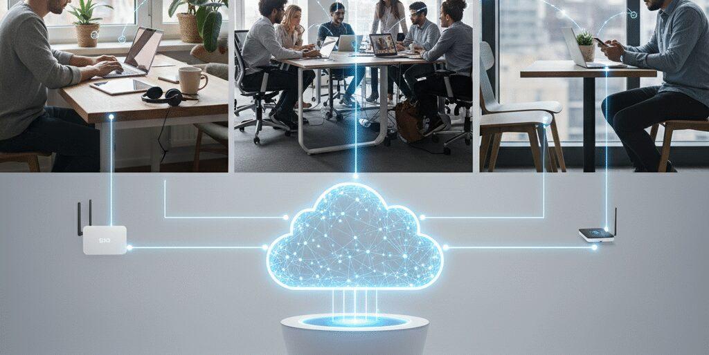 Met VoIP bel je makkelijk via internet, waardoor je vaste telefoonlijnen overbodig maakt. Het werkt overal waar je wifi hebt, of je nu thuis bent, onderweg werkt of met je team samenbelt op kantoor. Dankzij cloud telefonie en softphones ben je niet langer gebonden aan oude telefoontoestellen – je belt&hellip;