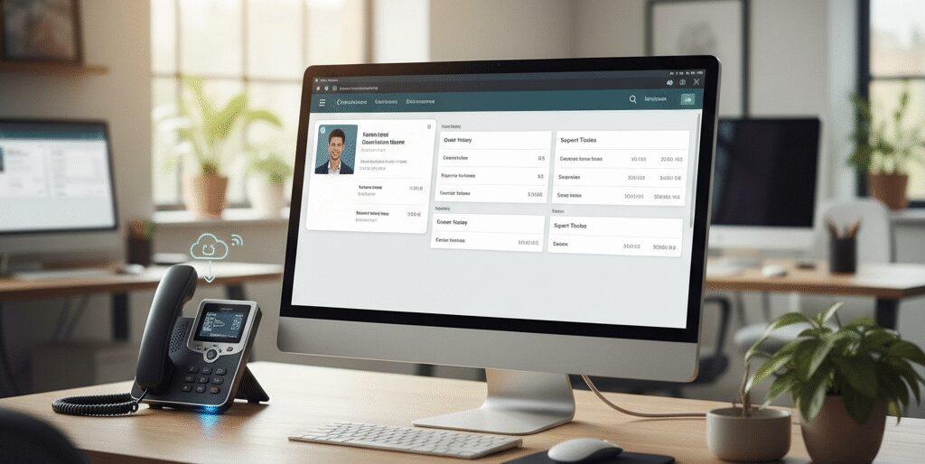 Ontdek de 8 voordelen van CRM integratie met VoIP voor mkb bedrijven. Door je klantrelatiebeheer (CRM) te koppelen aan je telefoniesysteem (VoIP), krijg je direct alle klantgegevens op je scherm bij elk gesprek. Denk aan het snel vinden van contactdata, gespreksgeschiedenis en notities, zodat je klanten meteen persoonlijk aanspreekt en&hellip;