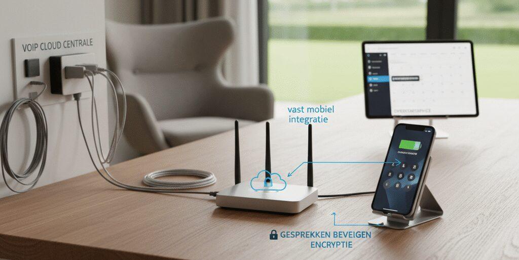 Zoek je een snelle zakelijke telefonie migratie zzp. Met onze cloud telefooncentrale stap je soepel over naar VoIP met nummerbehoud vast mobiel integratie keuzemenu en wachtrij. Wij plannen porteringsdatum en overstapservice beveiligen gesprekken met encryptie en regelen 112 registratie. Je krijgt softphone app toestellen zoals Yealink Teams en CRM koppeling&hellip;
