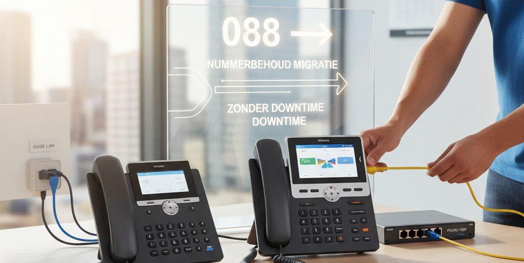 Bij Flexa Voip regel je 088 nummer porteren zakelijk snel en veilig. Wij zorgen voor nummerbehoud portering en migratie zonder downtime en een heldere planning in Nederland en Belgie. We koppelen je 088 bedrijfsnummer aan onze cloud telefooncentrale met VoIP en SIP trunk. Denk aan IVR wachtrijen belplan doorschakelen rapportages&hellip;