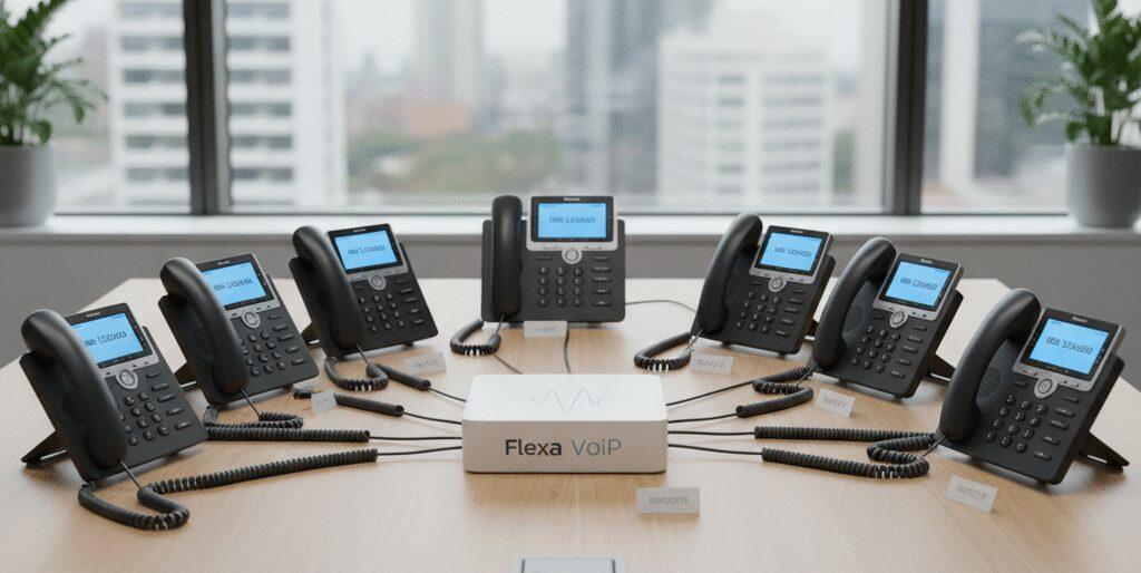 Bij Flexa Voip krijg je een 088 nummerblok 10 nummers voor een landelijk profiel, één reeks die meegroeit. Jij geeft sales, support en directie elk een eigen 088 nummer en blijft bereikbaar. We leveren 088 nummerblok 10 nummers met VoIP telefooncentrale, IVR keuzemenu, wachtrij, doorschakelen en rapportage. ACM check, snelle&hellip;