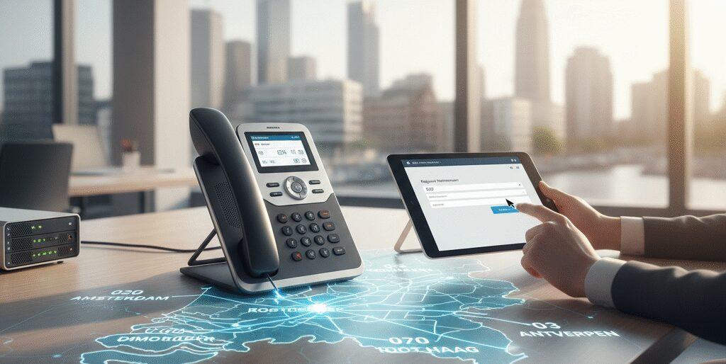 Regionaal telefoonnummer zakelijk aanvragen doe je slim met Flexa Voip. Wij leveren lokaal netnummer zoals 020 Amsterdam, 010 Rotterdam en 070 Den Haag met snelle activatie. Ook in België regelen wij 02 Brussel en 03 Antwerpen. Krijg nummerportering, nieuwe nummers, IVR keuzemenu, wachtrij, belplan, softphone, Teams en CRM koppeling. Zo&hellip;