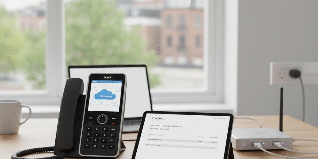 Zoek je een Sip trunk zzp offerte die werkt in Nederland en België Bij Flexa Voip maken we zakelijk bellen via internet simpel met een cloud telefooncentrale en vaste nummers. Je krijgt heldere tarieven per kanaal opties voor onbeperkt bellen nummerportering noodoproep registratie noodroute en versleuteld bellen. Inclusief softphone app&hellip;