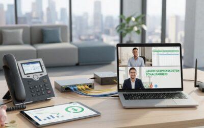 Zakelijke gebruikers besparen kosten met VoIP oplossingen.