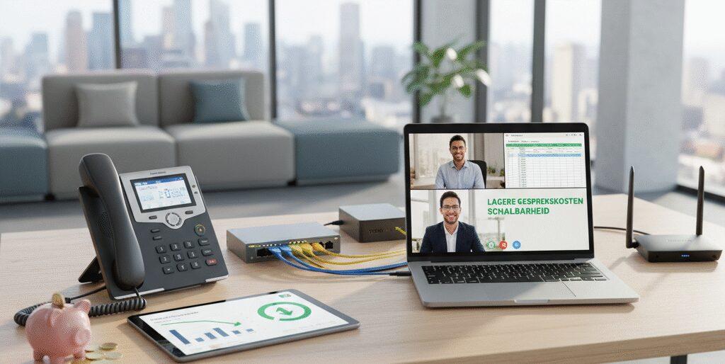 Zakelijke gebruikers besparen kosten met VoIP oplossingen op een slimme manier. Met VoIP telefonie kies je voor flexibele communicatie, lagere gesprekskosten en schaalbare systemen. Of je nu werkt met een klein team op kantoor, veel thuiswerkers hebt of je bedrijf snel groeit, VoIP biedt een passend alternatief voor dure traditionele&hellip;