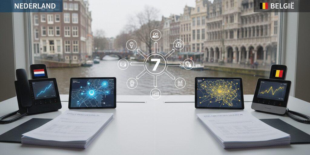 Benieuwd naar de 7 verschillen tussen VoIP gebruik in Nederland en België? Je merkt het snel als je met telefonie en internet telefonie aan de slag gaat. Denk aan variatie in lokale regelgeving, de opzet van netwerken, marktspelers en hoe makkelijk je over stapt van traditionele telefonie naar bellen via&hellip;