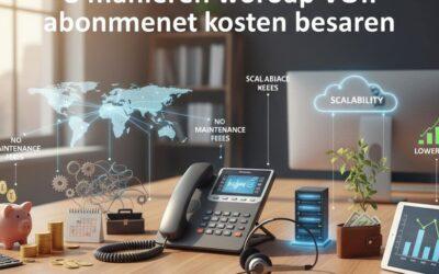 8 manieren waarop VoIP abonnementen kosten besparen.