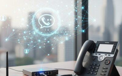 Hoe werkt een IP telefoon in een VoIP netwerk?