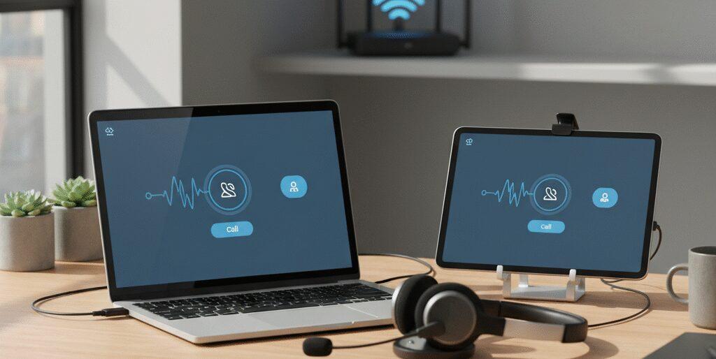 Je gebruikt hierbij je internetverbinding in plaats van de normale telefoonlijn. Met een VoIP-app, je laptop of tablet, en een goede headset of je ingebouwde microfoon kun je overal bellen en gebeld worden. Je zet VoIP eenvoudig op door een account aan te maken bij een VoIP provider, zoals je&hellip;