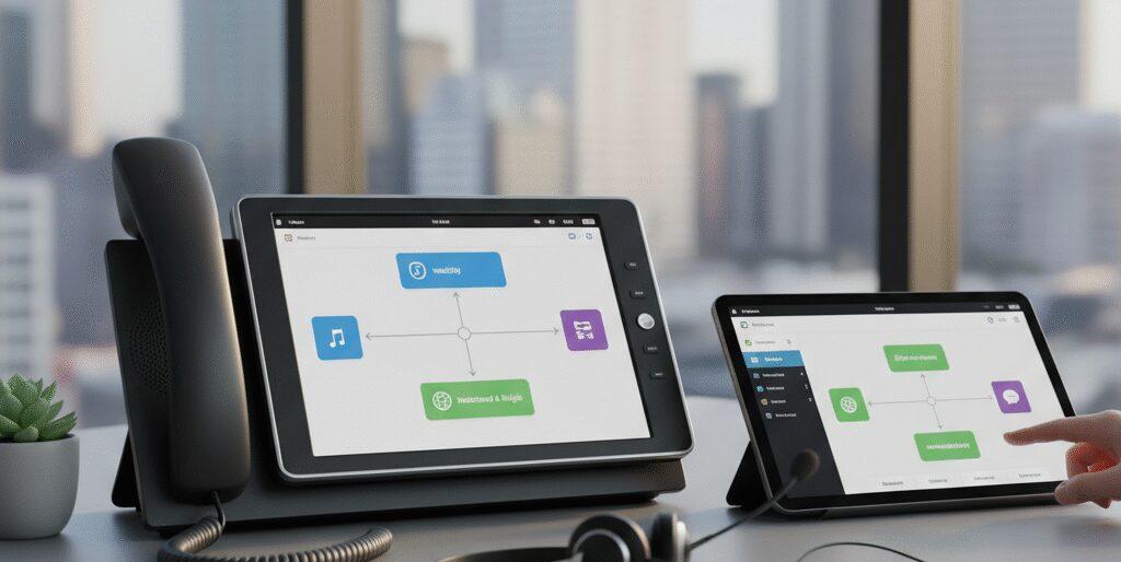 Bij Flexa Voip bouw je een Professioneel welkomsbericht keuzemenu dat meteen vertrouwen geeft.​ Zo stuur je bellers in Nederland en België direct naar de juiste plek.​ Wij regelen alles simpel.​ Denk aan IVR spraakmenu wachtrij openingstijden meertalige stemmen voice over tekst naar spraak spraakherkenning voicemail en doorschakeling naar sales of&hellip;