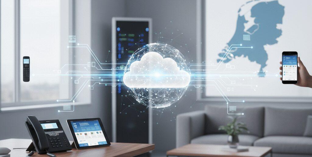 Wij zijn Flexa Voip. Telefooncentrale in de cloud maakt bellen simpel in Nederland en België. We helpen je kiezen en je start snel met VoIP app vaste nummers en portering. Telefooncentrale in de cloud geeft je keuzemenu IVR wachtrijen doorschakelen voicemail naar email recording rapportages en CRM en Microsoft Teams&hellip;