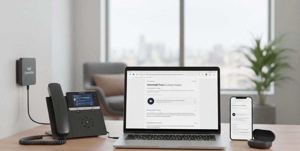 Bij Flexa Voip maak je voicemail naar e mail simpel voor zzp telefonie.​ Audio en tekst staan in je inbox, je reageert sneller en mist geen klant.​ Wij koppelen je VoIP telefooncentrale, softphone en vast of mobiel nummer met belplan, doorschakelen, voicemailbox en IVR.​ Ook koppeling met CRM en Microsoft&hellip;