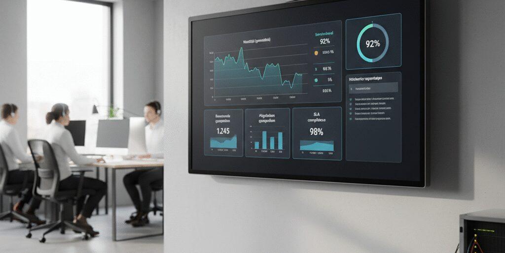 Bij Flexa Voip krijg je Wachtrij rapportage basis die je begrijpt.​ We meten wachttijd, servicelevel, beantwoorde en afgebroken gesprekken, piektijden en SLA voor een soepel callcenter.​ Met realtime dashboards en historische rapportages zie je per ACD en IVR de stroom, routing en overflow.​ Je vergelijkt agent prestaties en zet skill&hellip;